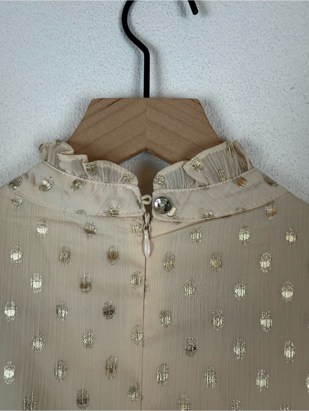 Baltic Born Jerika Midi Dress in Natural + Gold Large - Picture 5 of 9